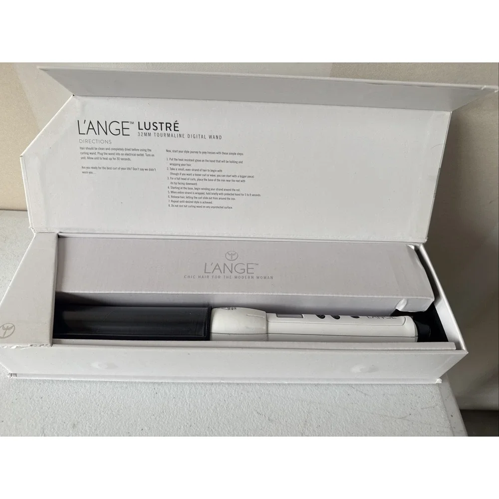 Lange Lustre 32 Mm Tourmaline Digital Wand White New